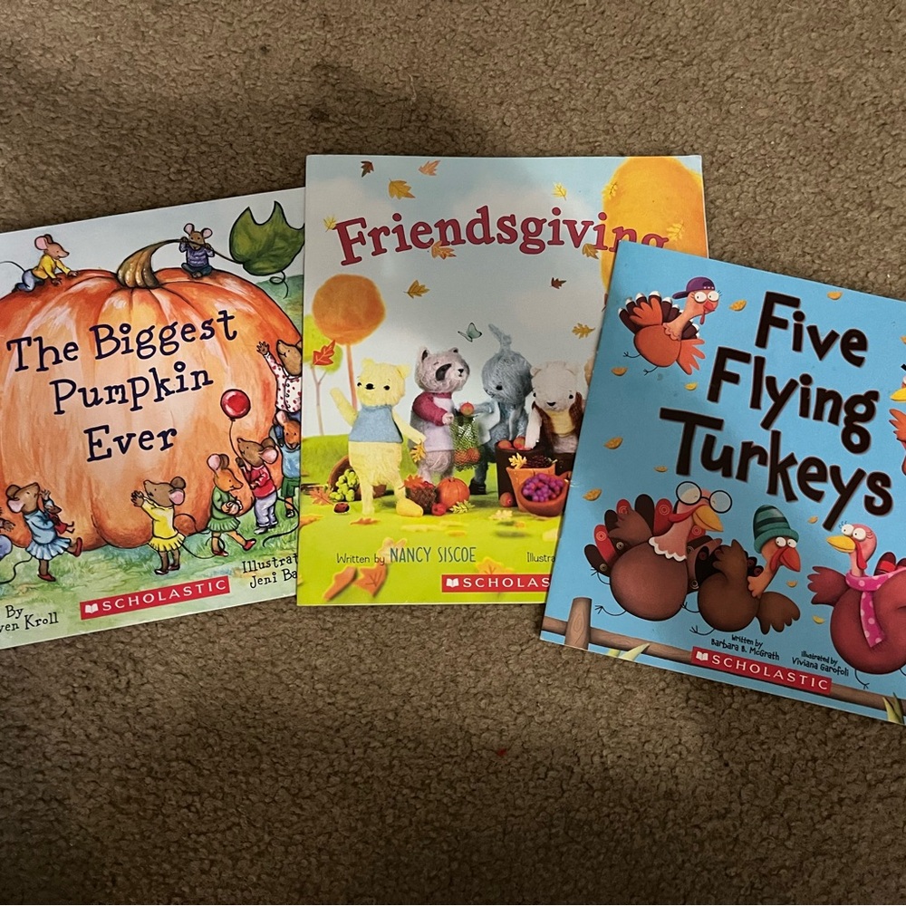 Scholastic Book Set - Thanksgiving themed
